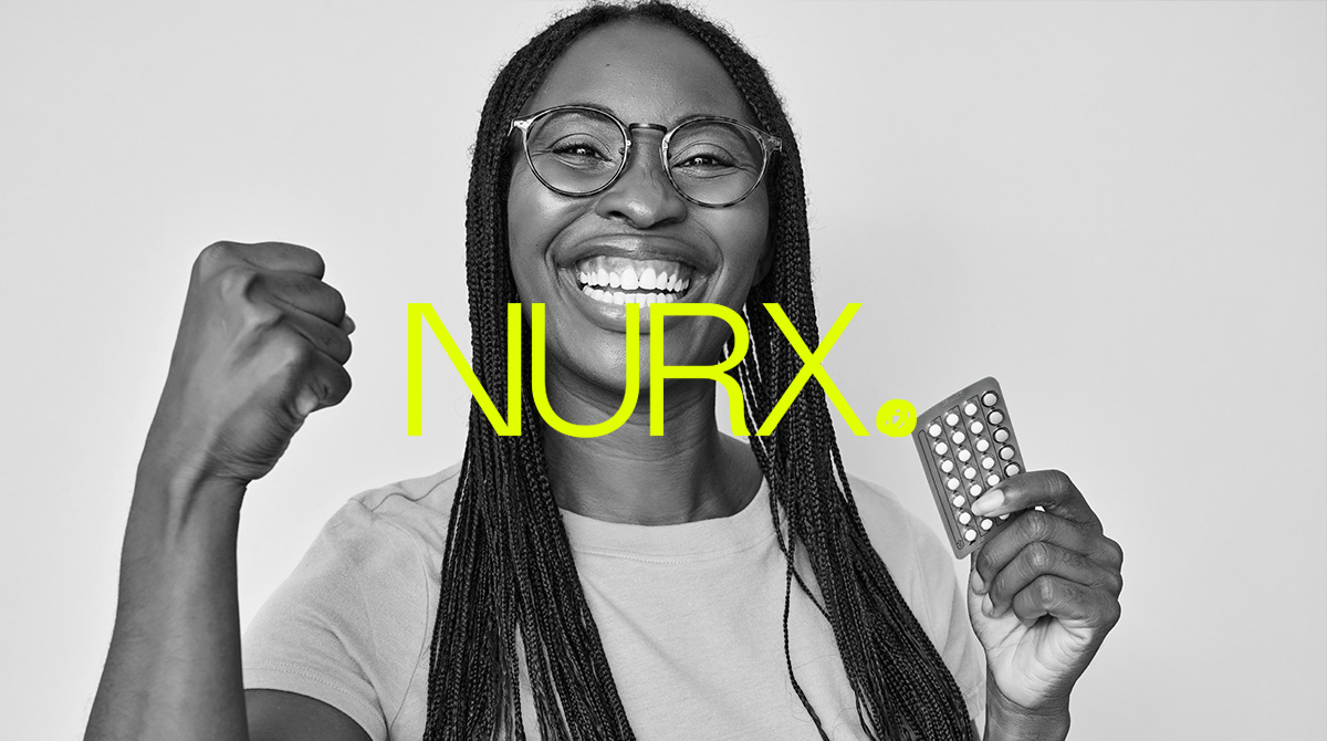 Image of women excited that she got birth control